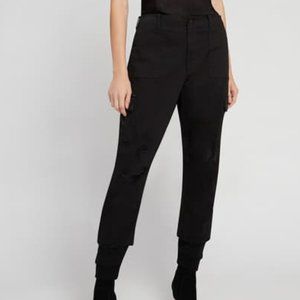 Alice + Olivia Black Cargo pants, 24